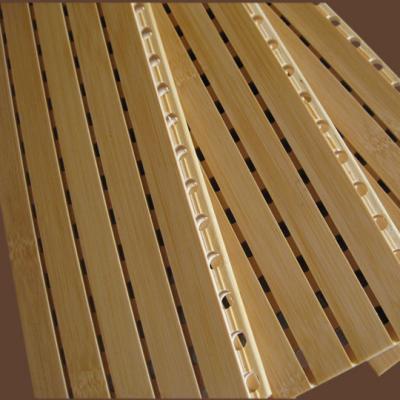 China ENVIRONMENTAL FOOTPRINT Wood Grooved Wall Paneling Panel for sale