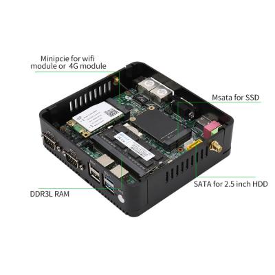 China Mini POS Terminal PC OEM Factory Service Wholesale J1900 DDR3 4GB SSD 32GB POS System Box for sale