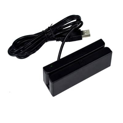 China Above 99.5% Smallest Mini 123 USB Hubba Stripe 206 Software Decoder msr009 Encoder Msr Coding Magnetic Card Reader USB POS System Machine for sale