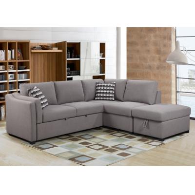 China Adjustable Modern Living Room Furniture Corner Sofa Set Modern Marlette Folding Bed (Other) With Sofa With Storage for sale