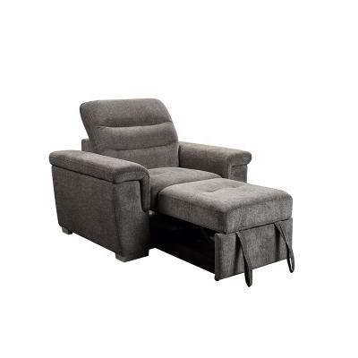 China (Other) Adjustable Living Room Sofa Chairs Sofa Chair With Pull Out Single Bed Sofa Chair for sale