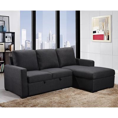 China Cheap extendable high quality sofa L shape sofa living room furniture corner sofa with bed for sale