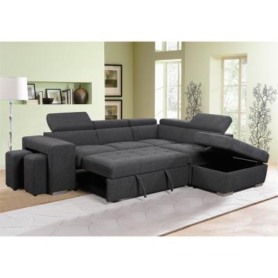 China Latest design sofa furniture style modern adjustable living room sofa comfortable fabric sofa set for home for sale