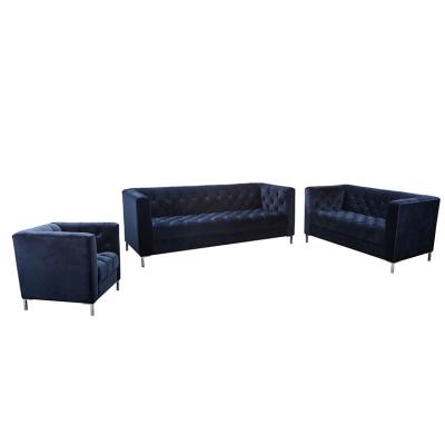 China Luxury sofa bed top living room sofas velvet sofas 3+2+1 seater sofa for sale