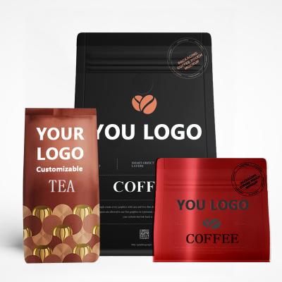 China The aluminum foil aseptic plastic bag for coffee bag aluminum foil the plastic packaging clear coffee bag for sale