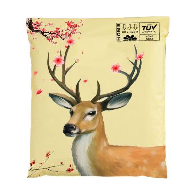 China shoes & Clothing Mailing Courier Bag Custom Shipping Bags Logo Biodegradable Mailing Bags for sale