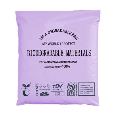 China shoes & plastic clothing bag apparel packaging mailing bag customized biodegradable shipping bags for sale