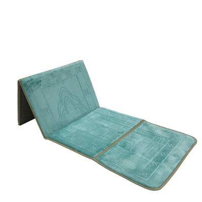 China Islam Travel Soft Foldable Prayer Mat Maker Portable Islamic Prayer Blankets Fleece Prayer Blanket Turkey for sale