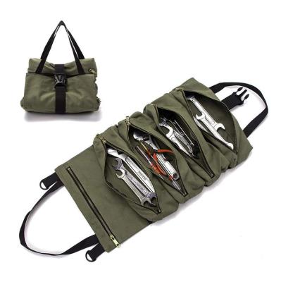 China Tools Holding Oxford Bags Wholesale Heavy Duty Multi-pocket Tool Bag Package For Electrician Carpenter for sale