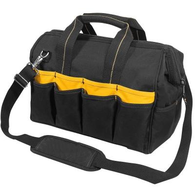 China Tools Holding Storage Room Pro Contractor's Tote Closed Top Tooling Bag Custom Durable OEM Abundance for sale