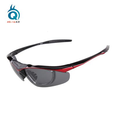 China Fashionable 5 Lenses Ciclismo Interchangeable Hot Sale Polarized Bike Bicycle Glasses for sale