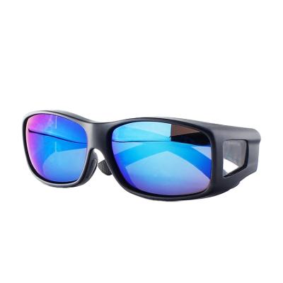 China Anti-impact solar side shield mirrored polarized sunglasses for men uv400 best cycling women fit over sunglasses for sale