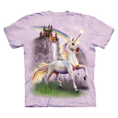 China Summer Fashion Unicorn 3D Print T-shirt Kids Girl Breathable Hot Selling Short Sleeve T-shirt for sale