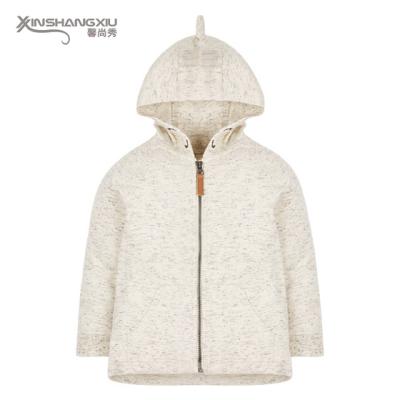 China High quality custom made simple anti-pilling wholesale kids clothes babies zip up hoodie for sale