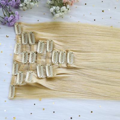 China Factory Curly Double Clip-ins Curly Drawn Extension 100% Natural Virgin Raw Hair Clip In Hair Extension for sale