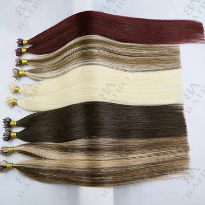 China Free Sample Y-Tip Curly Hair Extension Curly Good Quality Hair Fan Tip Double Drawn Tip Extension Hair for sale