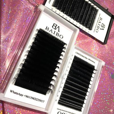 China Long Different Natural Trays Lash Individual Eyelash Extension Volumelashes Eyelash Extension Cashmere Eyelashes for sale