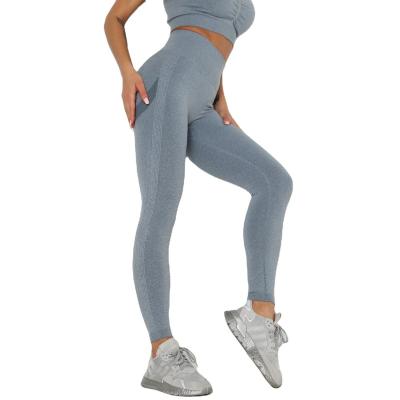 China Breathable High Quality Nylon Casual Pants Fabric Female Fitness Yoga Pants Comfortable Fitness Yoga Pants for sale