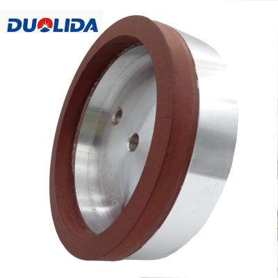 China Aluminum resin wheel for glass edging machine, resin wheel for straight edging machine for sale