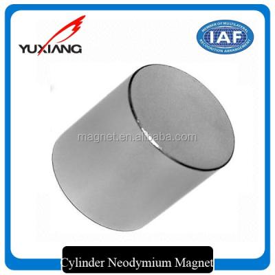 China 1 x 1 inch Cylinder N48 Rare Earth Magnet Neodymium Industrial Magnets for sale