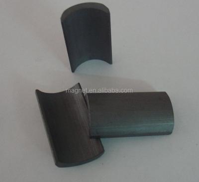 China Industrial magnet china supplier best wholesale motor Y30 permanent arc ferrite magnet for sale