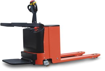 China Walk Behind Motorised Electric Pallet Truck CBD20 / Pallet Lift Truck for sale