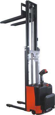 China Motorized Narrow Electric Pallet Stacker CDD15 / Lift Pallet Truck for sale