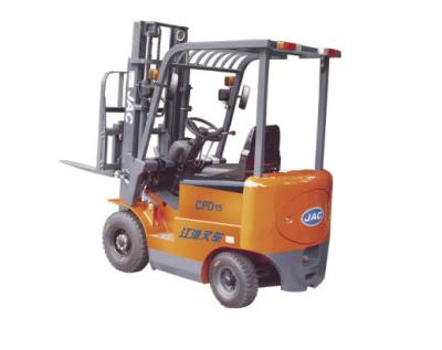 China Heavy Duty Industrial 1.5T Electric Forklift Truck For Loading & Unloading Cargo for sale