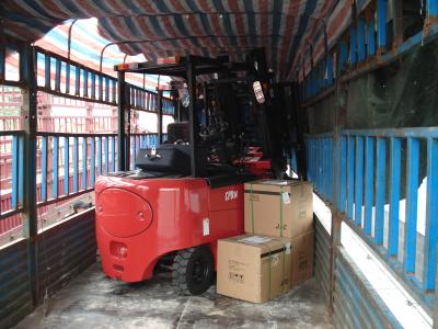 China H Series Construction Electric Truck Mounted Forklift , 3000mm Lifting Height CPD10H for sale