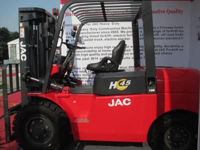 China 4.5 Ton Wheel Diesel Forklift Counterbalance Truck / JAC Diesel forklift Truck CPCD45H for sale