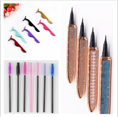 China 2021 long sale eyeliner pen self-adhesive adhesive eyeliner pen natural hot adhesive eyeliner pen for sale