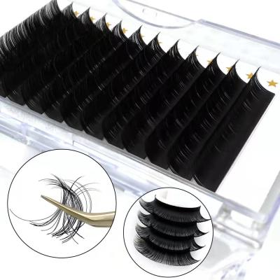 China Lash Training Eyelash Extension Mega Volume Eyelash Extensions Hybrid Volume Eyelash Extensions Natural Classic Long for sale