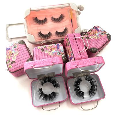 China Different Styles Long Selling Eyelash Package False Eyelash Box Luxury Natural Hot Luxury Eyelashes Packaging Box Hand Made Makeup Boxes 50 for sale