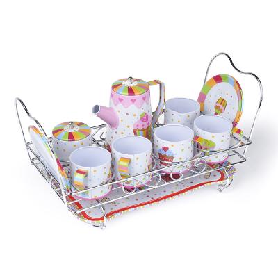 China Wholesale Mini Kitchen Kids Children Play Set Table Wonder Kitchen Tea Cup Set Royal Baby Toys for sale