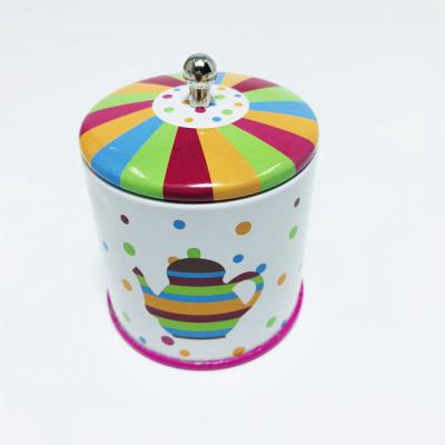 China Kids Children Play Mini Metal Toys Kitchen Play Set Canister Teapot Portable Tea Maker Tea Warmer for sale