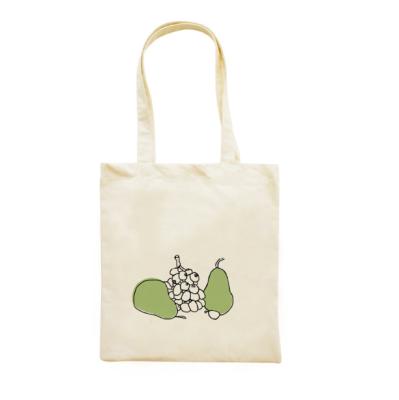 China Custom Washable Durable Blank Promotional Printing Logo Printing Size Large Capacity Cotton Canvas Cotton Tote Bag Recyclable Cheap Customized for sale