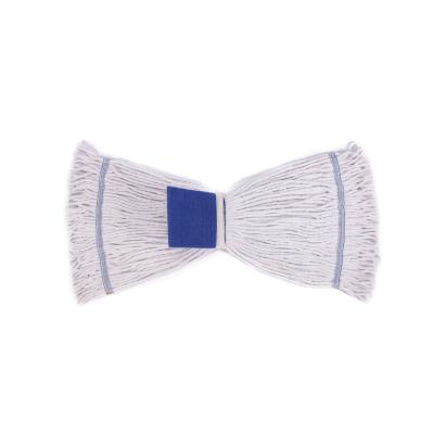 China Sustainable High Quality Professional Commercial Industrial Cotton Broom Looped Over Refill for sale