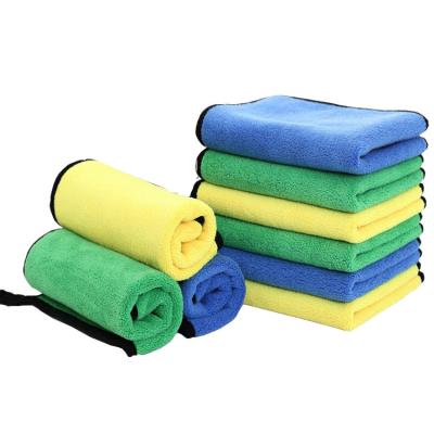 China China Sustainable Suppliers Good Quality Household Cleaning Cloth Microfiber Wash Cloths For Car Cleaning for sale