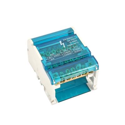 China Use on modular DIN rail MINDIAN power distribution block, kinds of modular terminal block connector box series for sale