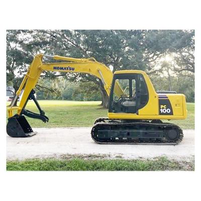 China Used Construction Equipment Crawler Excavator Machine Japanese Komatsu 100 PC100 Used Excavator For Sale 0.58mÂ ³ for sale