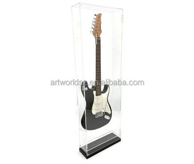 China acrylic guitar showcase folk guitar showcase Environment Friendly Acrylic Show Case Te koop