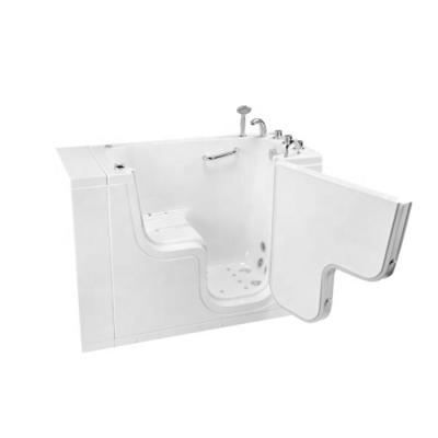 China Zink K204 Adults Wheelchair Freestanding Bathtub Jet Whirlpool for sale