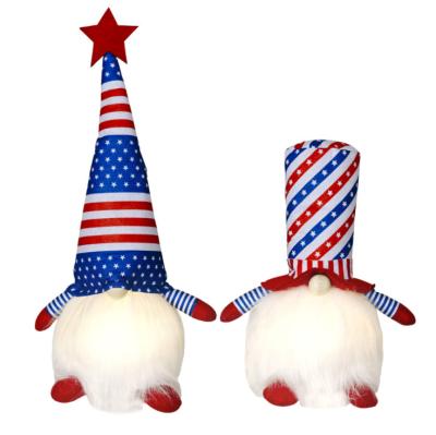 China 100% Eco-Friendly Wholesale Party Supplies Ornament Independence Day Party Decorative Gnomes for sale