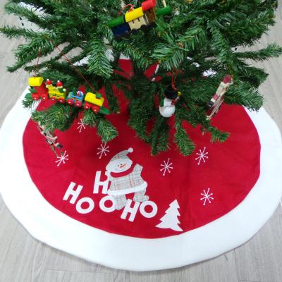 China Eco - Friendly In Stock Cheap Decorative Christmas Tree Skirts for sale