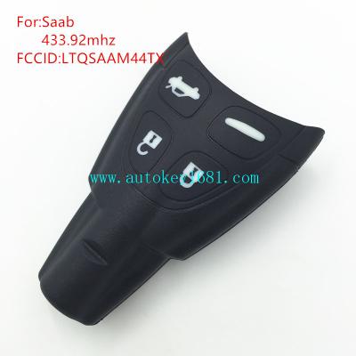 China car key 4 button remote key 433.92mhz pcf7946 for saab samrt map 93 93SS 93SC 9440 MS-SA-001 for sale