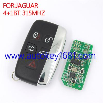 China New Smart Remote Keyless Entry 315Mhz Main FOB 5button For Jaguar XF XJ XL 2013-2014 JA003 for sale