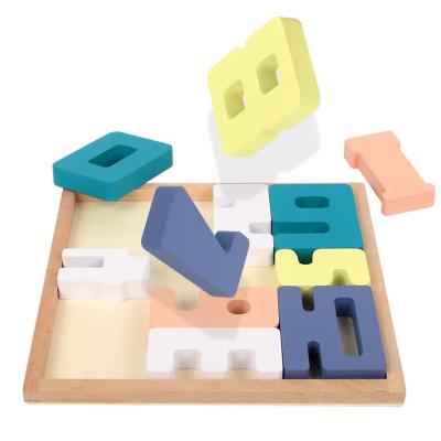 China Eco-Friendly Non-Toxic Quality Wooden Jigsaw Puzzle Kids Customized Wooden Puzzle Toys for sale