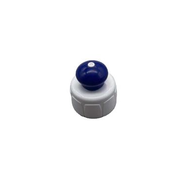 China New Design 28/410 Plastic Push Pull Cap 28mm 28mm Non Pull Spill Cap 410 Pull Cap For Bottle for sale