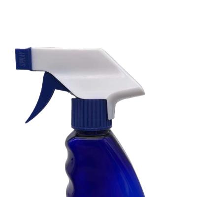 China Garden Spray 28/410 Blue Trigger Sprayer For Plastic Bottle 28mm Trigger Sprayer 28 410 Hand Trigger Sprayer for sale