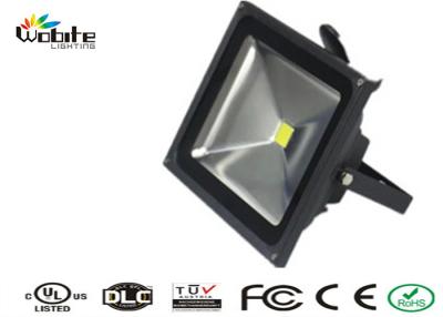 China 30W COB LED Flood Light IP65 Outdoor AC85V - 265V Black Gray 30KWH / 1000H for sale